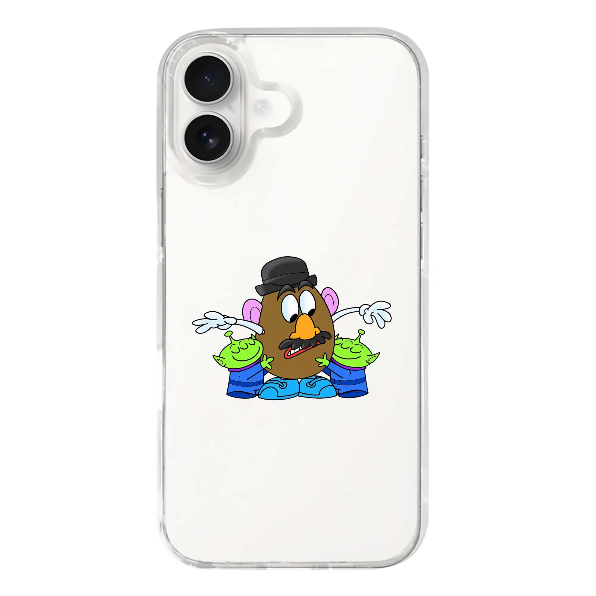 トイ・ストーリー グッズ ミスター・ポテトヘッド - iPhone 17シリーズ 透明スマホケース – 薄型・耐衝撃・精密フィット保護カバー